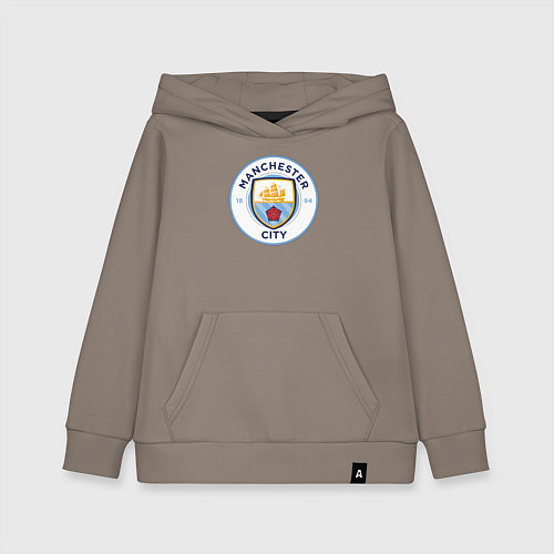 Детская толстовка-худи Manchester City FC / Утренний латте – фото 1