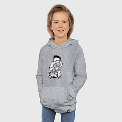 Толстовка детская хлопковая Gamer man, цвет: меланж — фото 2