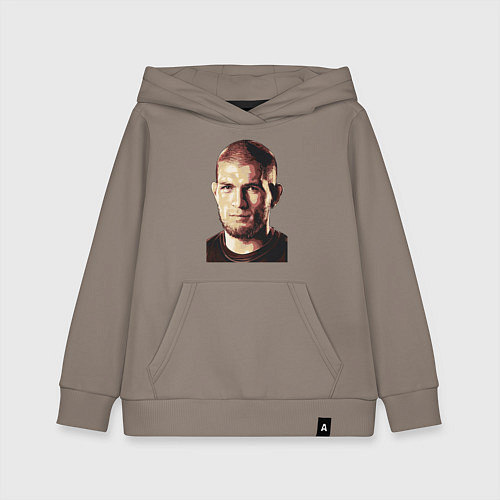 Детская толстовка-худи The eagle / Утренний латте – фото 1