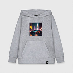 Толстовка детская хлопковая Суперавто, цвет: меланж