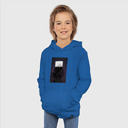 Толстовка детская хлопковая TV man, цвет: синий — фото 2