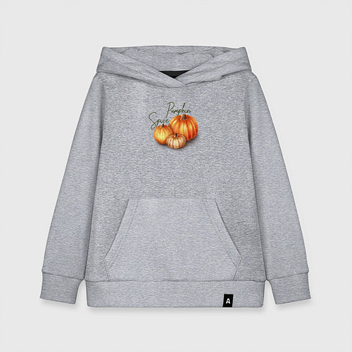 Детская толстовка-худи Pumpkin Spice / Меланж – фото 1