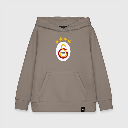 Детская толстовка-худи Galatasaray fc sport / Утренний латте – фото 1