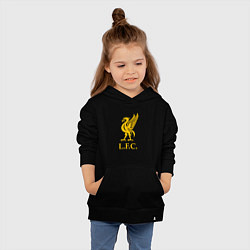 Толстовка детская хлопковая Liverpool sport fc, цвет: черный — фото 2