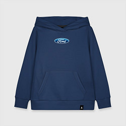 Толстовка детская хлопковая Ford usa auto brend, цвет: тёмно-синий