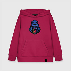Толстовка детская хлопковая Blue monkey, цвет: маджента