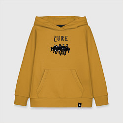 Толстовка детская хлопковая The Cure - A Band, цвет: горчичный