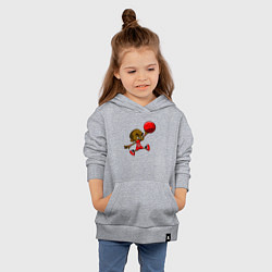 Толстовка детская хлопковая Baby Jordan, цвет: меланж — фото 2