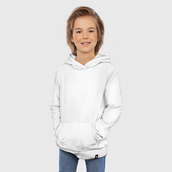 Толстовка детская хлопковая Михалыч и штрих код, цвет: белый — фото 2