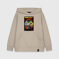 Толстовка детская хлопковая Serious Sam 2 - all bosses, цвет: миндальный