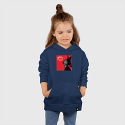 Толстовка детская хлопковая Wlole lotta, цвет: тёмно-синий — фото 2