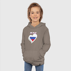 Толстовка детская хлопковая 56 регион Оренбургская область, цвет: утренний латте — фото 2