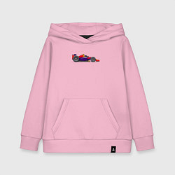 Толстовка детская хлопковая Формула-1 Ред Булл, цвет: светло-розовый