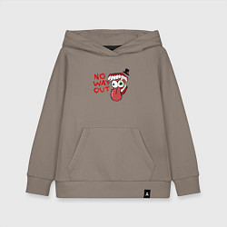 Толстовка детская хлопковая Кейн Удивительный цифровой цирк, цвет: утренний латте