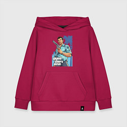 Толстовка детская хлопковая GTA - Томми Версетти, цвет: маджента
