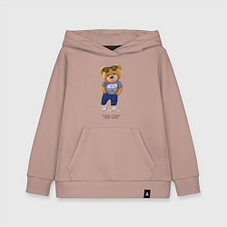 Толстовка детская хлопковая Look good, цвет: пыльно-розовый