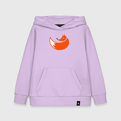 Толстовка детская хлопковая Foxy fox, цвет: лаванда