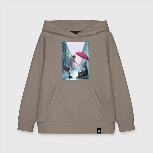 Детская толстовка-худи Хиёри Ики Ято / Утренний латте – фото 1