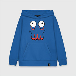 Толстовка детская хлопковая John Zoidberg Face, цвет: синий