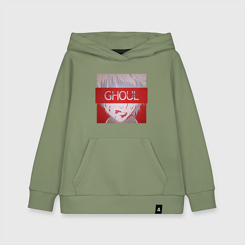 Детская толстовка-худи Канеки гуль / Авокадо – фото 1