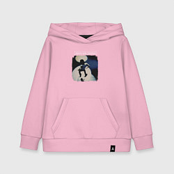 Толстовка детская хлопковая Depeche Mode - Dave devotional tour, цвет: светло-розовый