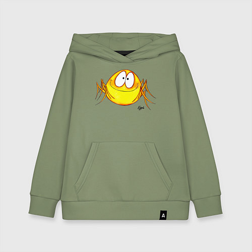 Детская толстовка-худи Граф Фон Компот / Авокадо – фото 1