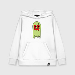 Толстовка детская хлопковая Страшила, цвет: белый