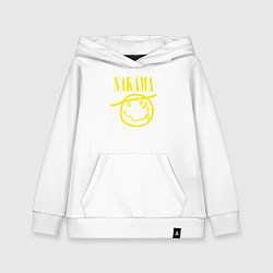 Толстовка детская хлопковая One piece - monkey d luffy by anet-garol, цвет: белый