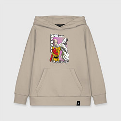 Детская толстовка-худи One-Punch Man Ванпанч