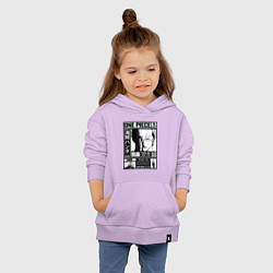 Толстовка детская хлопковая Легендарный Зоро - Ван Пис, цвет: лаванда — фото 2