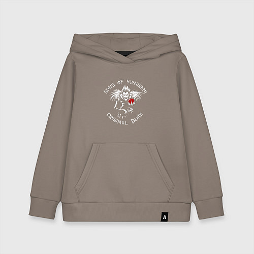 Детская толстовка-худи Тетрадь смерти Рюк Death / Утренний латте – фото 1