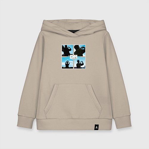 Детская толстовка-худи Depeche Mode world in my eyes / Миндальный – фото 1