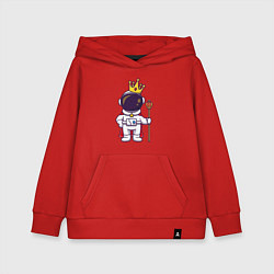 Детская толстовка-худи Царь космонавт