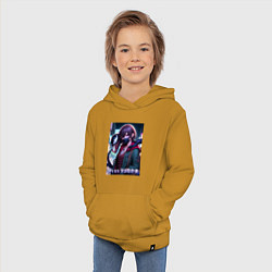 Толстовка детская хлопковая We are Venom - meme, цвет: горчичный — фото 2