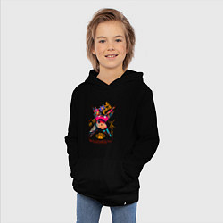 Толстовка детская хлопковая One Piece Chopper Tony Tony, цвет: черный — фото 2