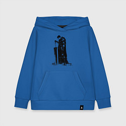 Толстовка детская хлопковая Berserk мечник, цвет: синий