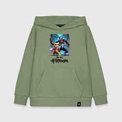 Детская толстовка-худи Donald Trump and Venom - meme