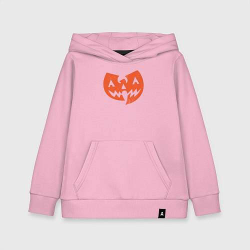 Детская толстовка-худи Wu-Tang halloween / Светло-розовый – фото 1