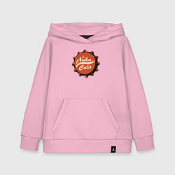 Толстовка детская хлопковая Fallout - Nuka Cola stopper, цвет: светло-розовый