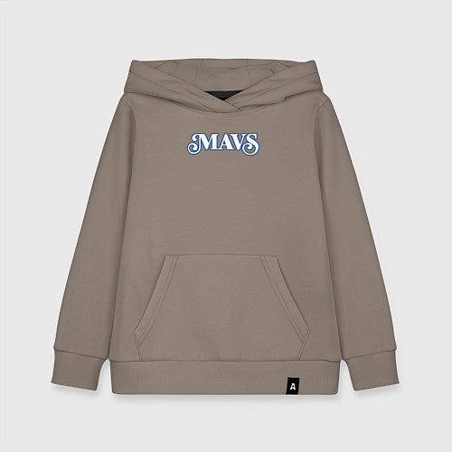 Детская толстовка-худи Mavs / Утренний латте – фото 1