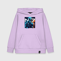 Детская толстовка-худи Mass Effect - character ai art fantasy