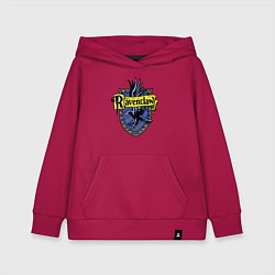 Толстовка детская хлопковая Ravenclaw emblem, цвет: маджента
