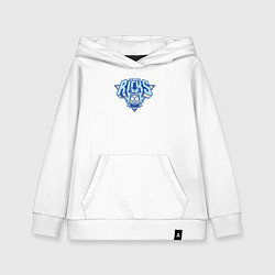 Толстовка детская хлопковая New York Ricks, цвет: белый