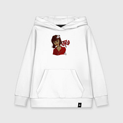 Толстовка детская хлопковая Tokio, цвет: белый
