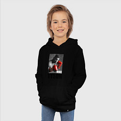 Толстовка детская хлопковая Mike Tyson, цвет: черный — фото 2