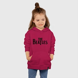 Толстовка детская хлопковая The Beatles, цвет: маджента — фото 2