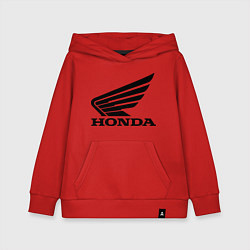 Толстовка детская хлопковая Honda Motor, цвет: красный