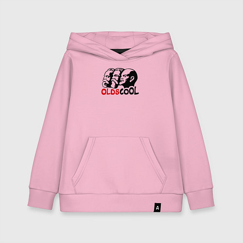 Детская толстовка-худи Oldscool USSR / Светло-розовый – фото 1