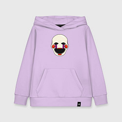 Толстовка детская хлопковая Puppet FNAF Марионетка, цвет: лаванда