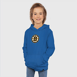 Толстовка детская хлопковая Boston Bruins, цвет: синий — фото 2